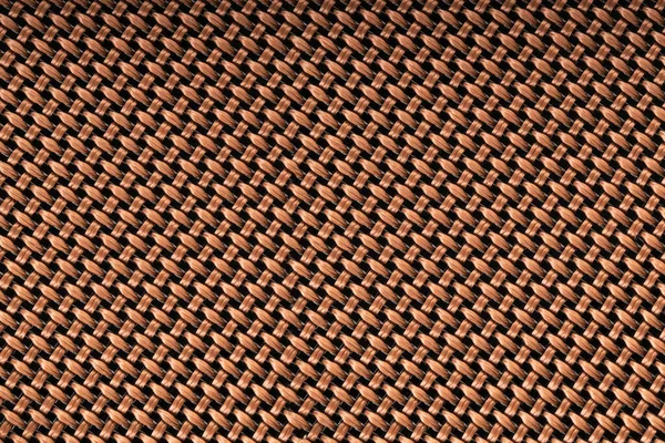 Background Brown Textile Threads Close — Stock Photo, Image
