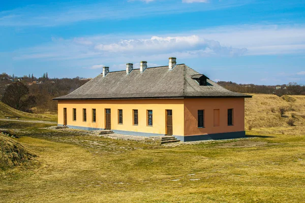 Khotyn Ukraine March 2022 View Khotyn Fortress Fortification Complex Khotyn — Stock Photo, Image