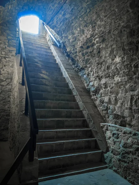 古式楼梯 古建筑 — 图库照片