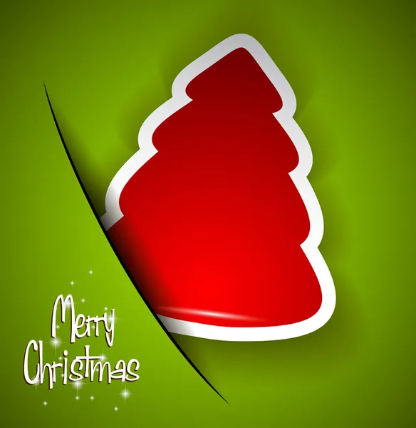 Élégant flyer de Noël classique — Image vectorielle