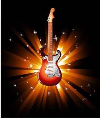 elektro gitar arka plan