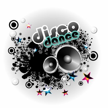 müzik disco arka plan