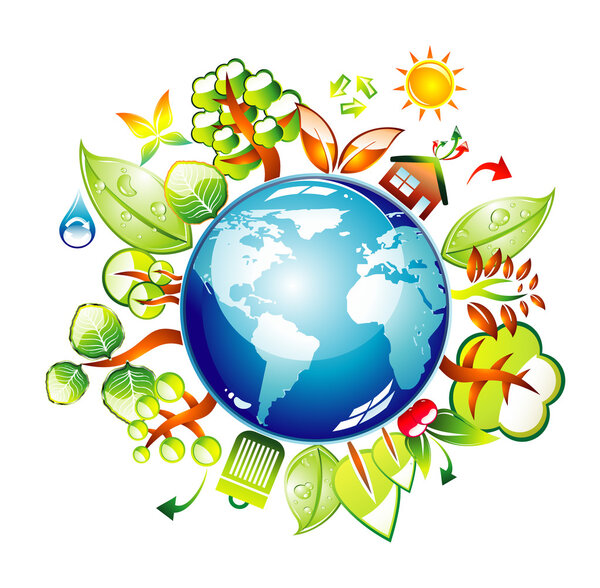 Environment Style and ecology World Icon