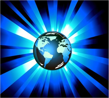 toprak ışık patlamaları