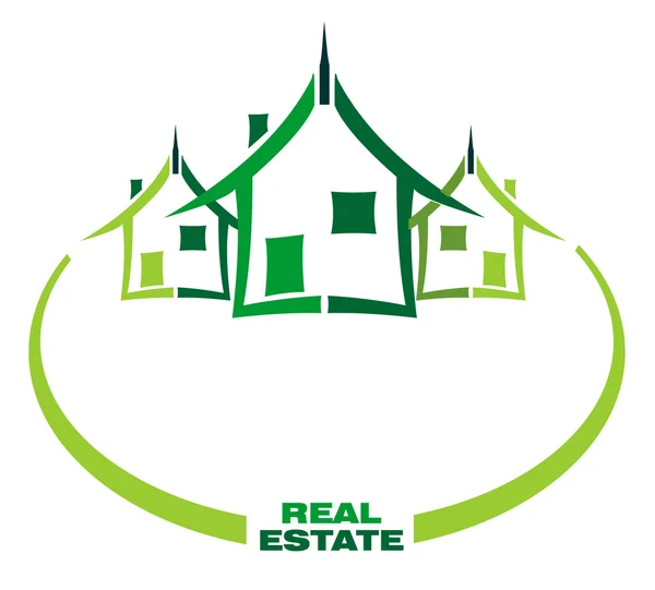 Real Estate tervezési elemek — Stock Vector