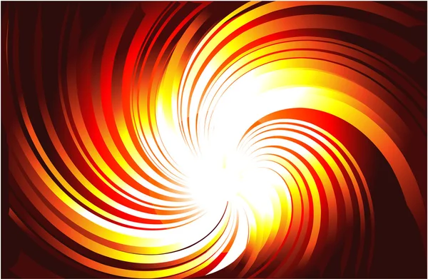 Rayons lumineux brûlants — Image vectorielle