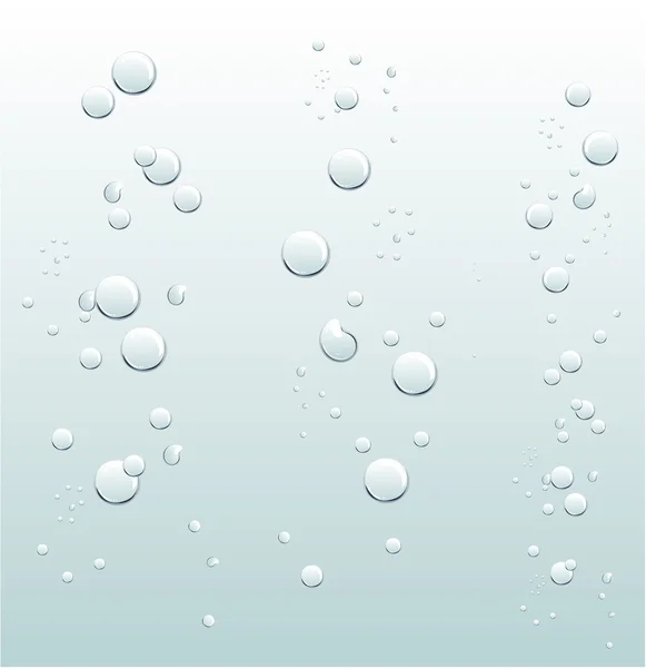 Water Bubbles — Stock Vector