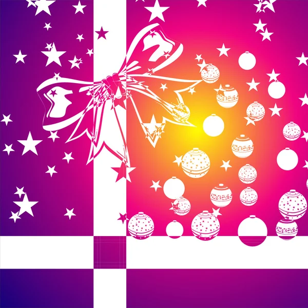 Fondo de Navidad colorido — Vector de stock