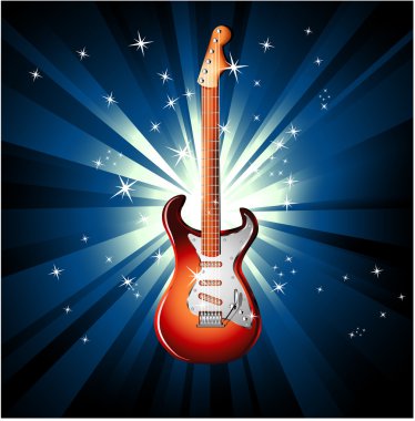 elektro gitar arka plan
