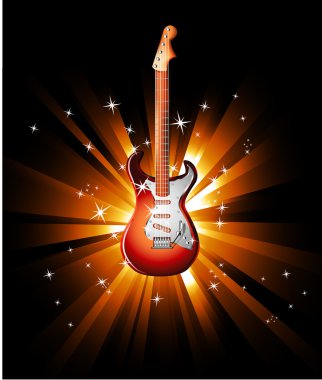 elektro gitar arka plan