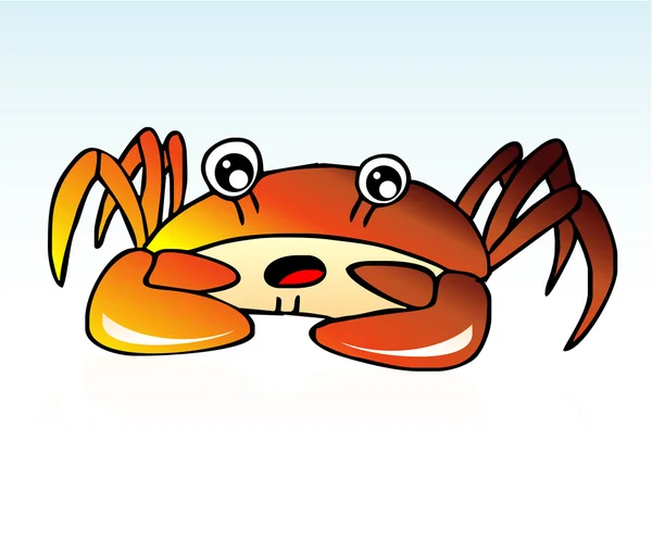 Red Crab — Stock Vector