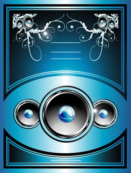 Music Flayer background — Stock Vector