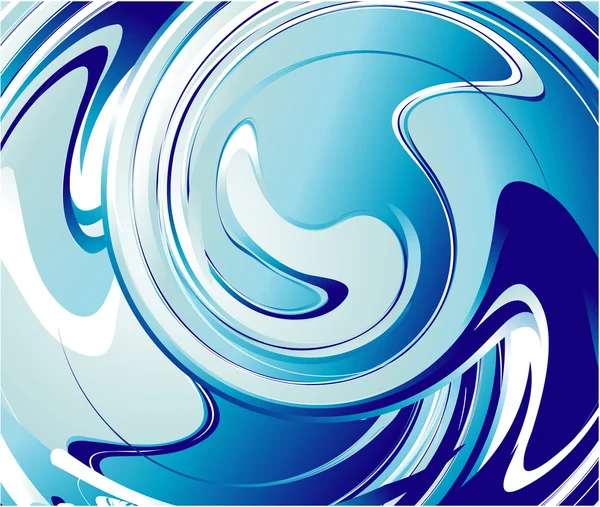 Abastract modrá voda — Stockový vektor
