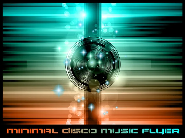 L'art du disco Flyer  - — Image vectorielle