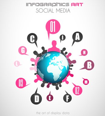 verilerinizi görüntülemek için Infographics kavramı