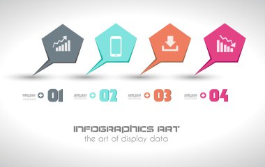 verilerinizi görüntülemek için Infographics kavramı