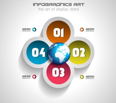 verilerinizi görüntülemek için Infographics kavramı