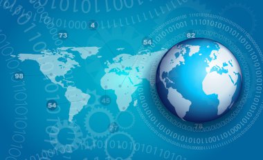 Infographic istatistik veri görselleştirme için şablon.