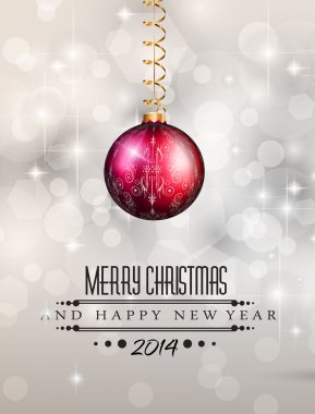 2014 Noel renkli arka plan