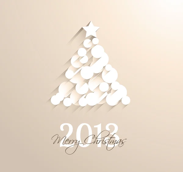 Delicate 2013 Christmas background — Stock Vector