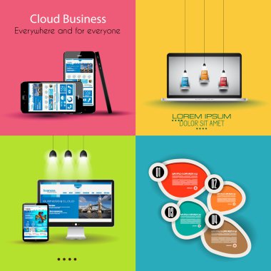 infogrphics arayüzü şablonu