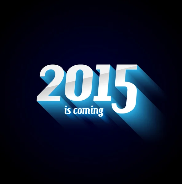 Νέο έτος 2015 είναι επόμενα φόντο — Διανυσματικό Αρχείο