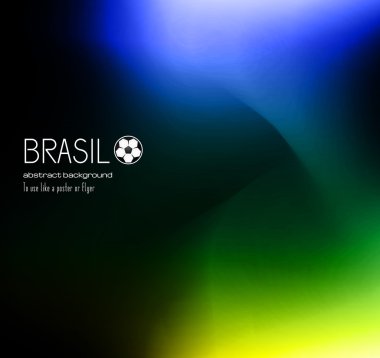 Brezilya futbol poster