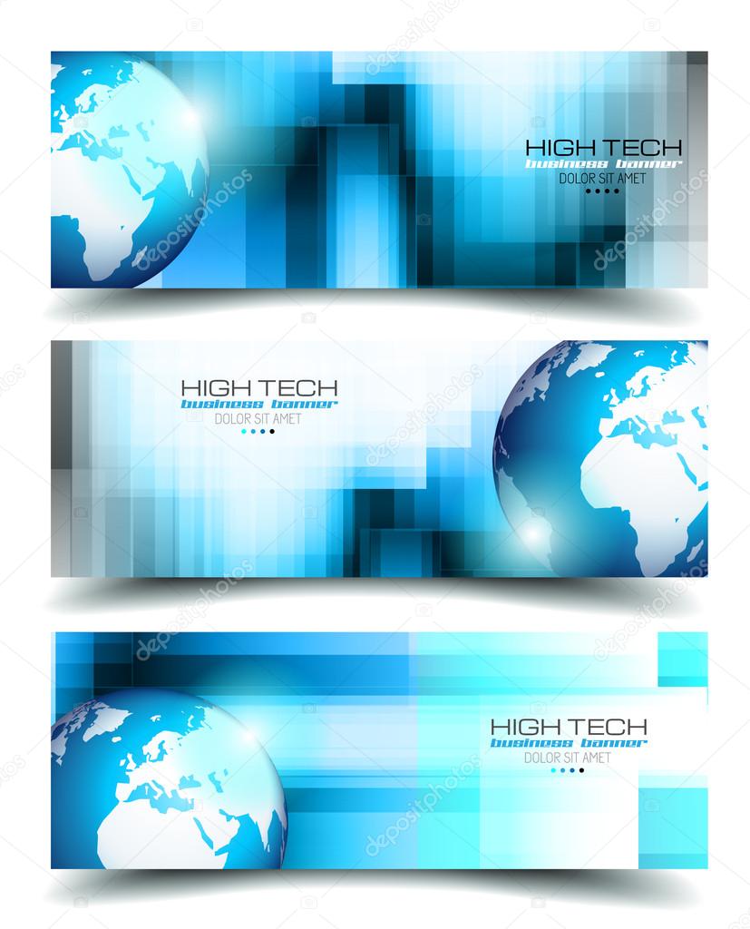 Banner Backgrounds for business card