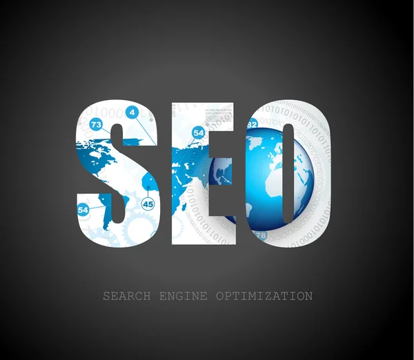 SEO Search engine optimization concept — Stock Vector