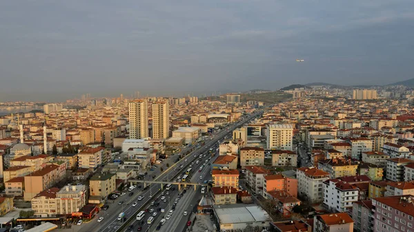 Istanbul Türkei Februar 2022 Bezirk Pendik — Stockfoto