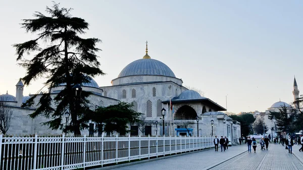 Stanbul Türkiye Şubat 2022 Sultan Ahmet Mezarı — Stok fotoğraf