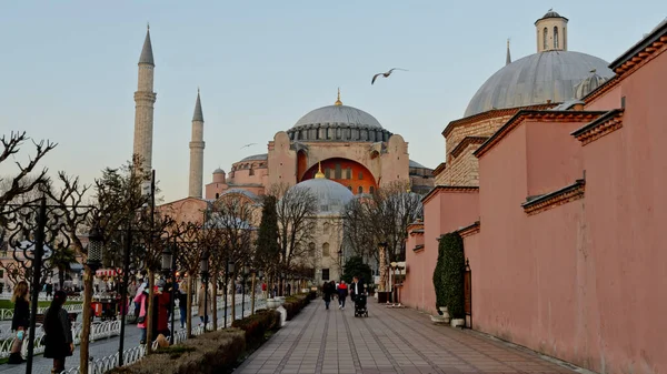 Stambuł Turcja Lutego 2022 Hagia Sophia — Zdjęcie stockowe