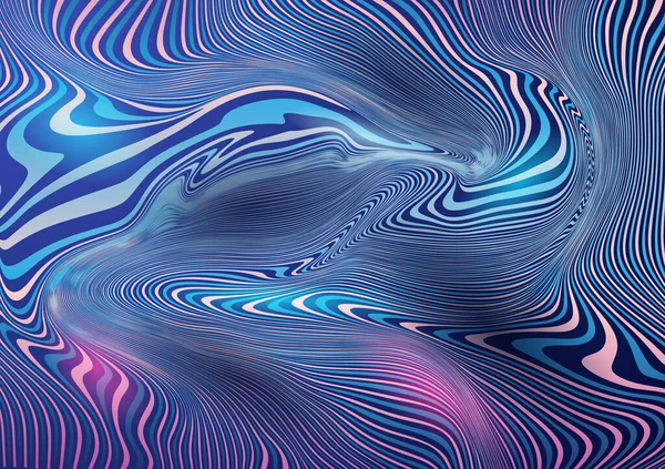 Texture Abstraite Tourbillonnante Marbre Coloré Couleur Violette Bleue Carte Plastique — Image vectorielle