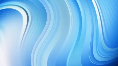 Soyut mavi ve beyaz dalga, sıvı girdap çizgisi. Mermer, grafik canlandırma arkaplanı