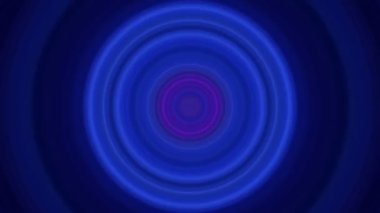 Renkli neon titreşimli soyut parlayan daire. Ses dalga biçimi arkaplanı
