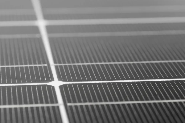 Panel Solar Macro PV . — Foto de Stock