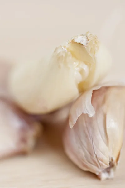 Galic Cloves: Macro. — Stock Photo, Image