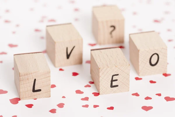 The Word Love Misspelled. — Stock Photo, Image