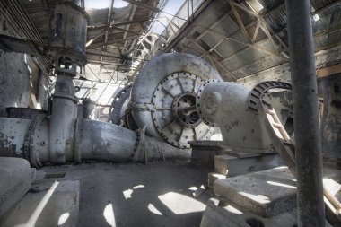 elektrik güç istasyonu terk edilmiş