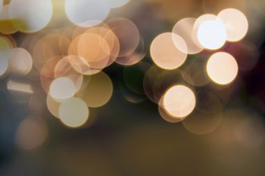 Noel ışıkları arka planı bokeh