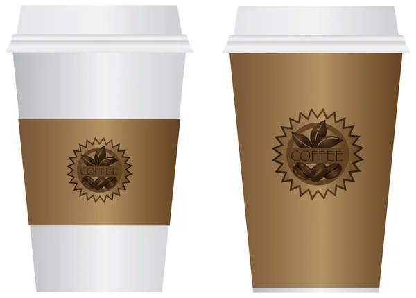 Coffee To Go Cups — стоковый вектор