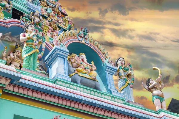 Sri Layan Sithi Vinayagar Temple Towers — Stock Photo, Image