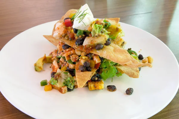 Mexican Tavuk salatası — Stok fotoğraf