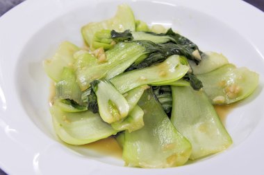 Çin Çin Lahanası stir fry çanak