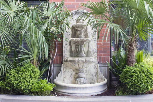 Fontana d'acqua in stile rinascimentale — Foto Stock