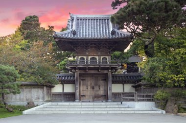Japon çay bahçesi giriş