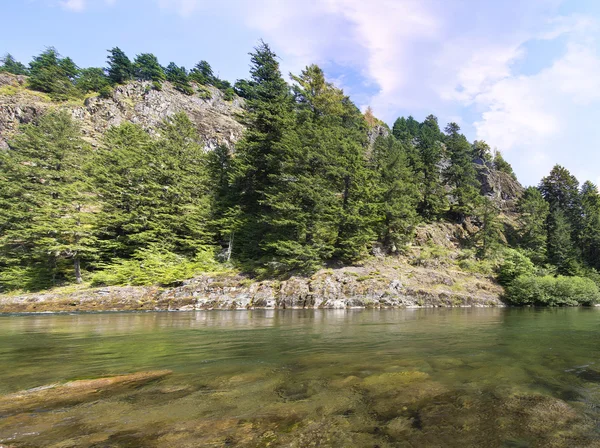 刘易斯河风景 — 图库照片