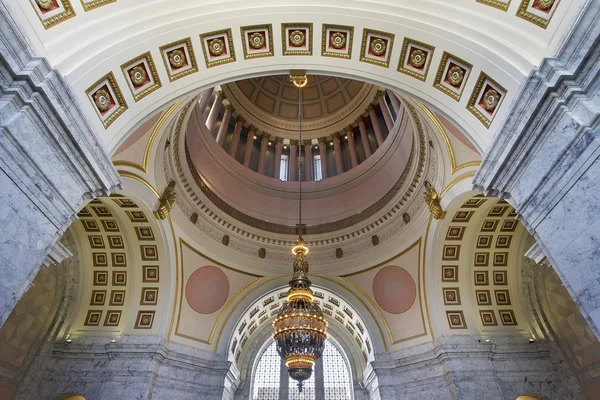 华盛顿州国会大厦圆形大厅 — 图库照片