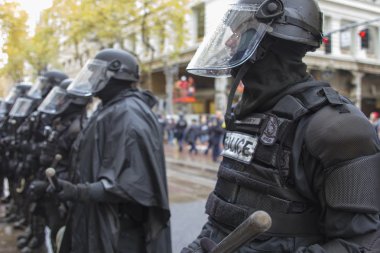 Portland Polis sırasında isyan viteste portland 2011 protesto işgal etti.