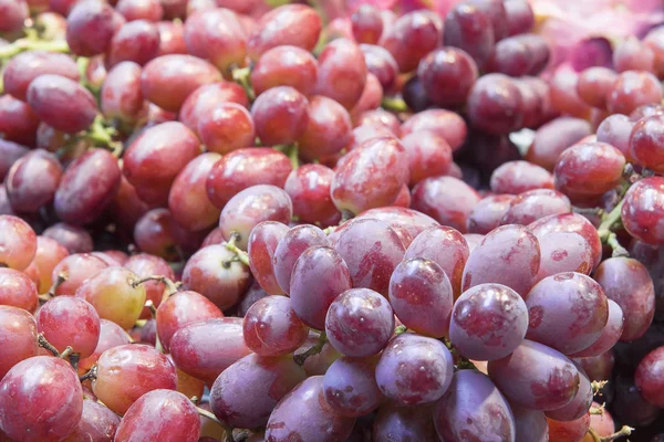 Seedless Red Grapes Closeup — Stock Photo, Image